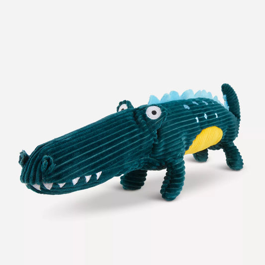 Joyhound Bite Shield™ Protection Plush Crocodile Dog Toy - Squeaker, Crinkle